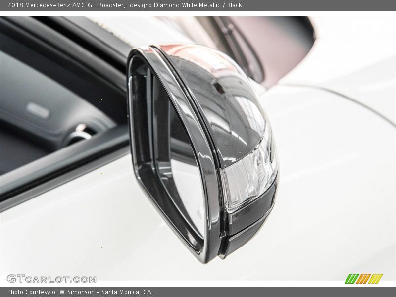 designo Diamond White Metallic / Black 2018 Mercedes-Benz AMG GT Roadster