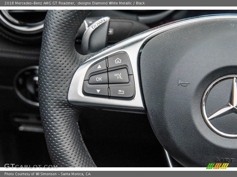 Controls of 2018 AMG GT Roadster