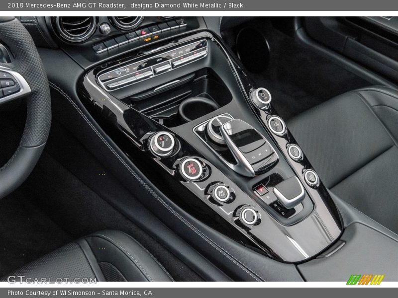 Controls of 2018 AMG GT Roadster