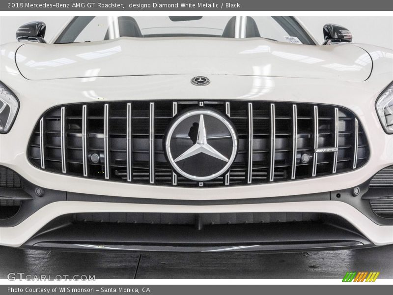 designo Diamond White Metallic / Black 2018 Mercedes-Benz AMG GT Roadster