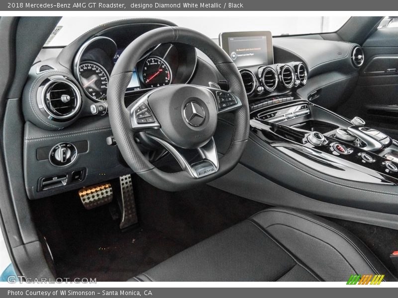 Dashboard of 2018 AMG GT Roadster