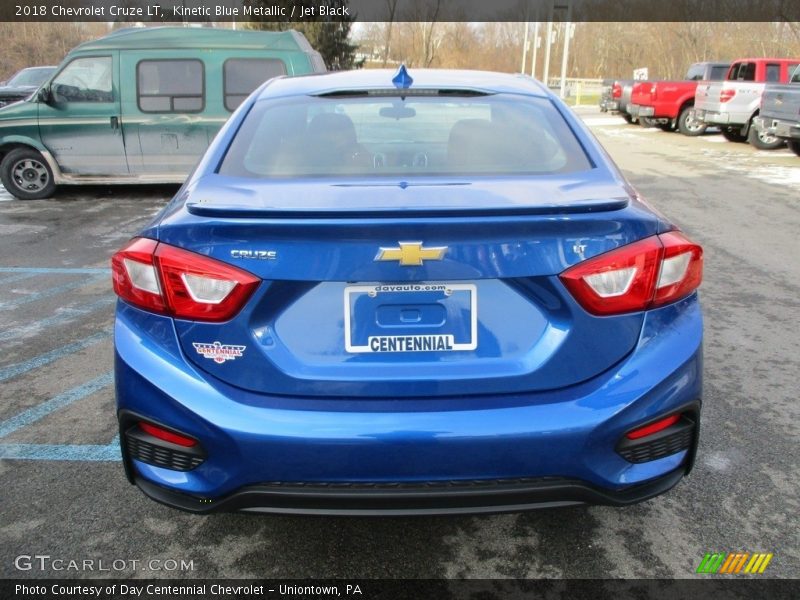 Kinetic Blue Metallic / Jet Black 2018 Chevrolet Cruze LT