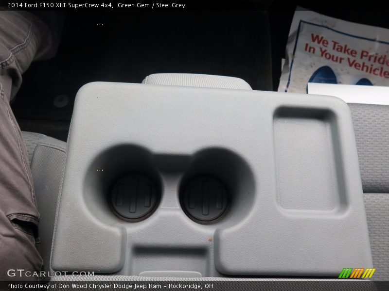 Green Gem / Steel Grey 2014 Ford F150 XLT SuperCrew 4x4
