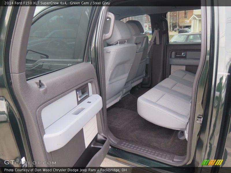 Green Gem / Steel Grey 2014 Ford F150 XLT SuperCrew 4x4