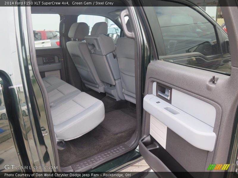 Green Gem / Steel Grey 2014 Ford F150 XLT SuperCrew 4x4
