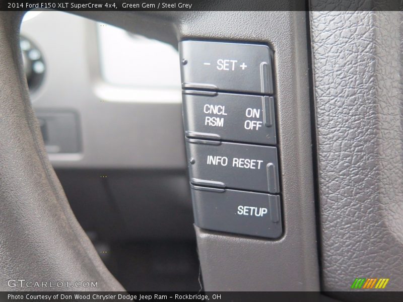 Green Gem / Steel Grey 2014 Ford F150 XLT SuperCrew 4x4