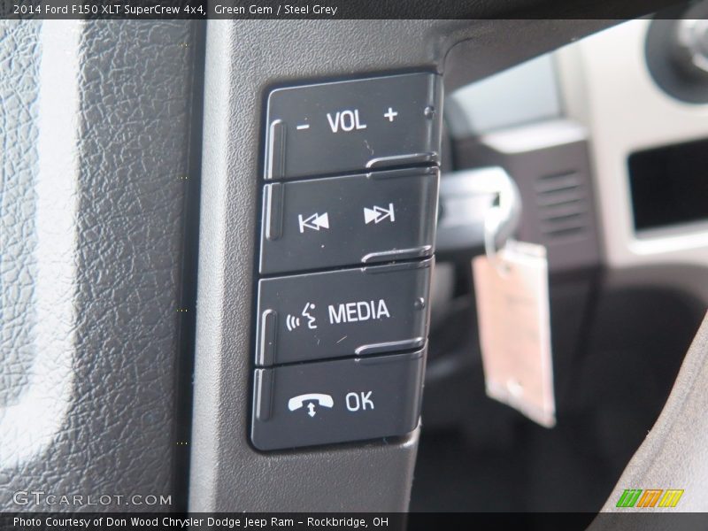 Green Gem / Steel Grey 2014 Ford F150 XLT SuperCrew 4x4