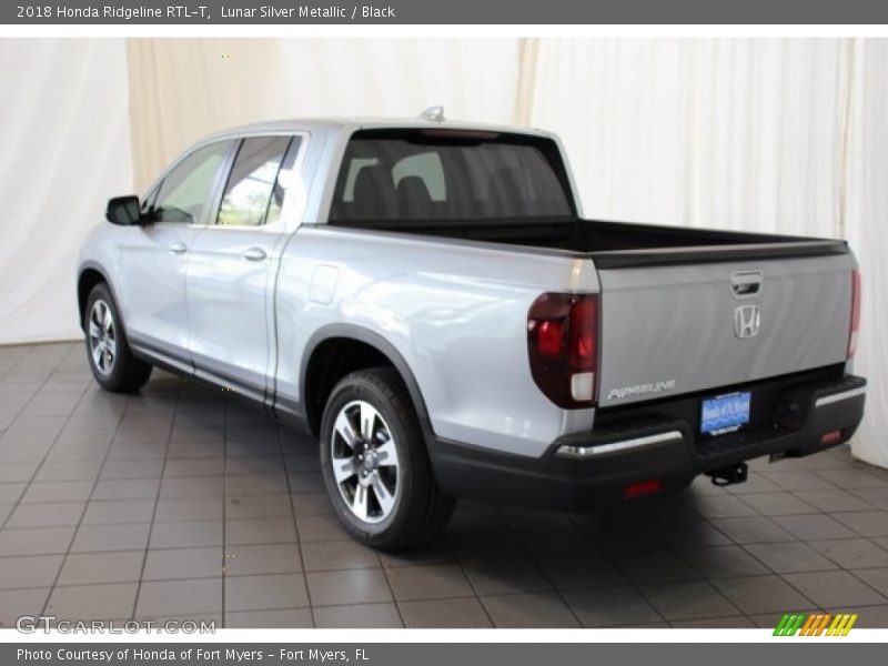 Lunar Silver Metallic / Black 2018 Honda Ridgeline RTL-T