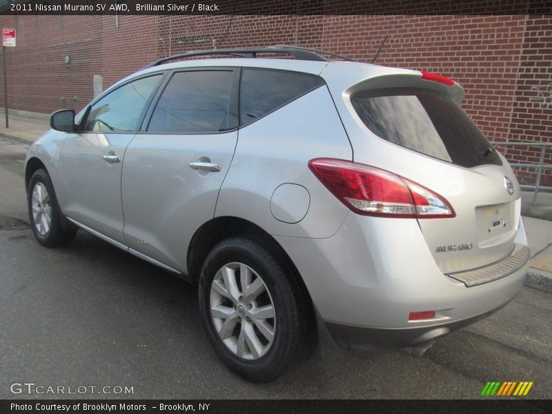 Brilliant Silver / Black 2011 Nissan Murano SV AWD
