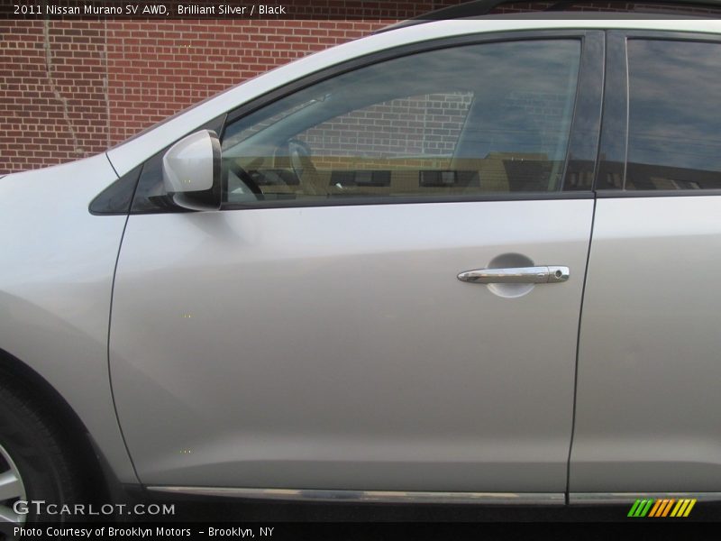 Brilliant Silver / Black 2011 Nissan Murano SV AWD