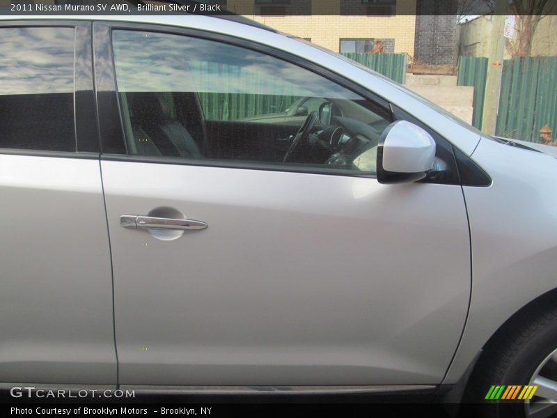 Brilliant Silver / Black 2011 Nissan Murano SV AWD