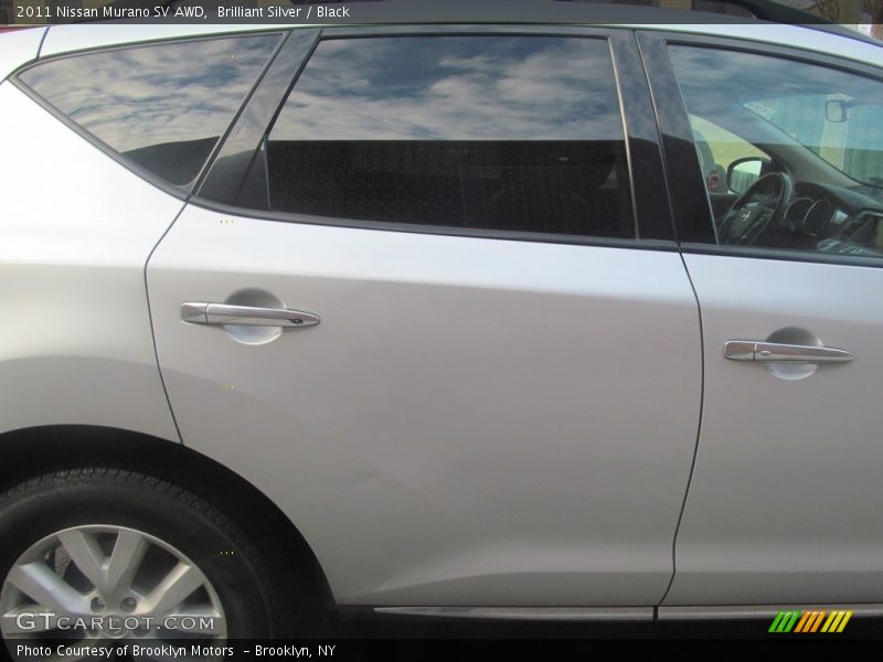 Brilliant Silver / Black 2011 Nissan Murano SV AWD