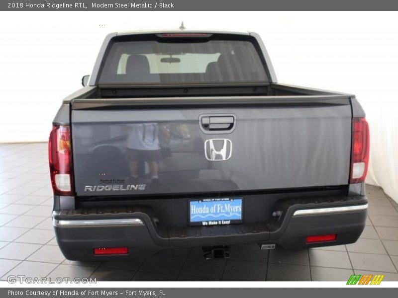 Modern Steel Metallic / Black 2018 Honda Ridgeline RTL