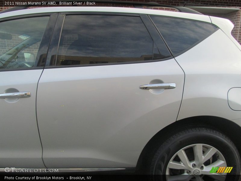 Brilliant Silver / Black 2011 Nissan Murano SV AWD