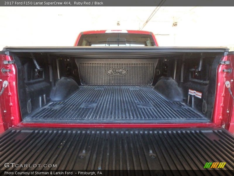 Ruby Red / Black 2017 Ford F150 Lariat SuperCrew 4X4