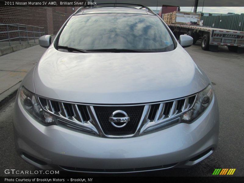 Brilliant Silver / Black 2011 Nissan Murano SV AWD