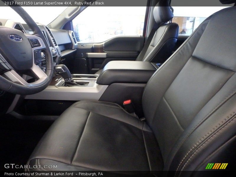 Ruby Red / Black 2017 Ford F150 Lariat SuperCrew 4X4