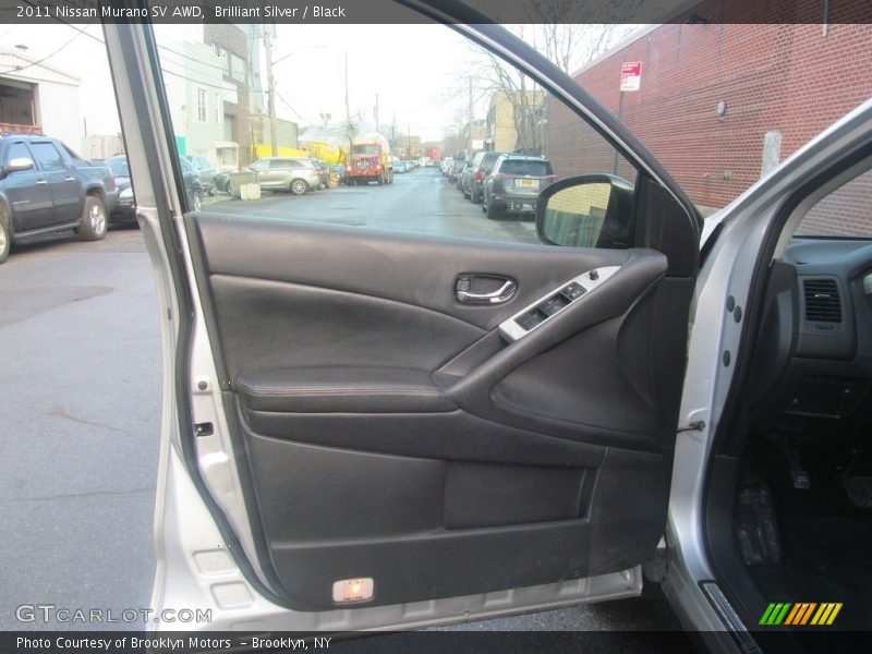 Brilliant Silver / Black 2011 Nissan Murano SV AWD