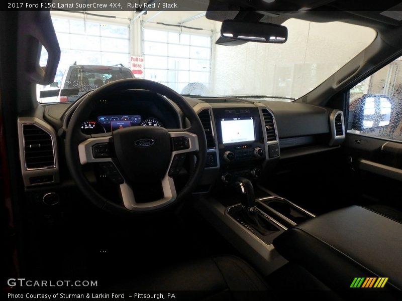 Ruby Red / Black 2017 Ford F150 Lariat SuperCrew 4X4