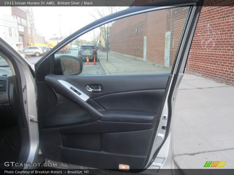 Brilliant Silver / Black 2011 Nissan Murano SV AWD