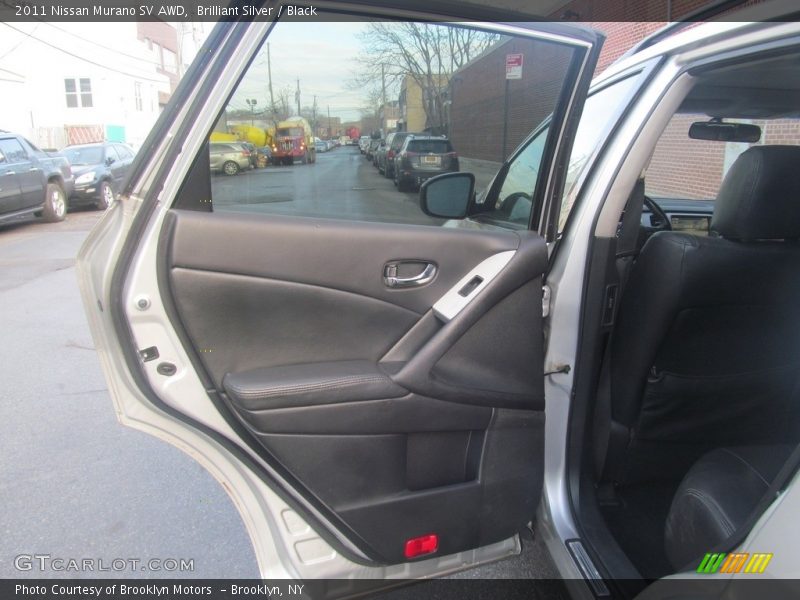 Brilliant Silver / Black 2011 Nissan Murano SV AWD