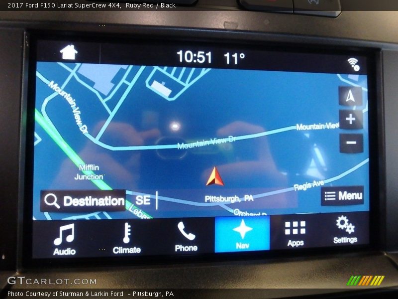 Ruby Red / Black 2017 Ford F150 Lariat SuperCrew 4X4