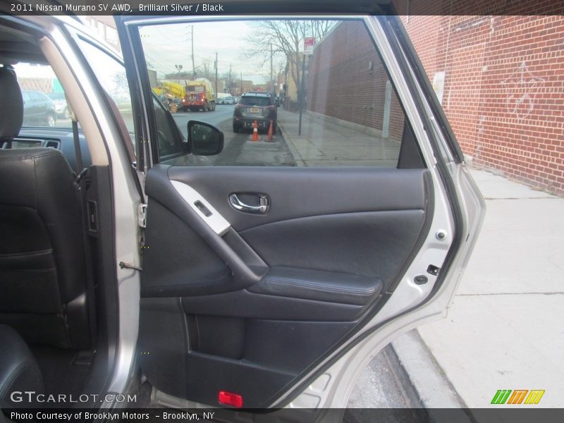 Brilliant Silver / Black 2011 Nissan Murano SV AWD
