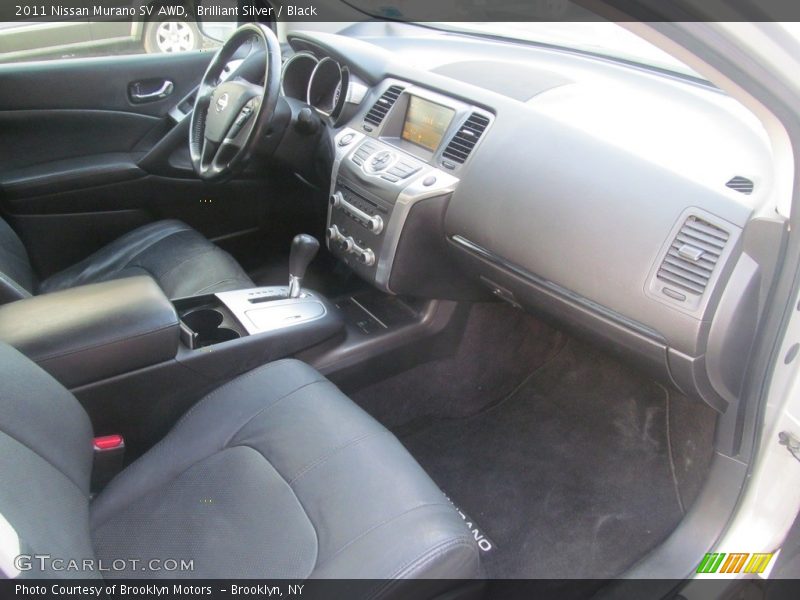 Brilliant Silver / Black 2011 Nissan Murano SV AWD