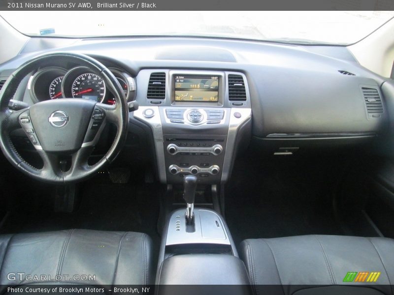 Brilliant Silver / Black 2011 Nissan Murano SV AWD