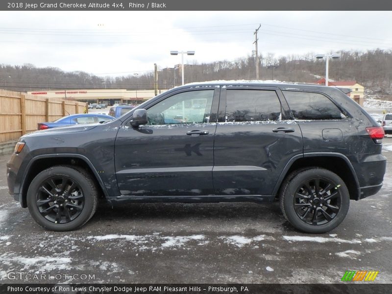 Rhino / Black 2018 Jeep Grand Cherokee Altitude 4x4