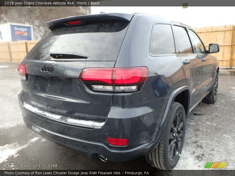 Rhino / Black 2018 Jeep Grand Cherokee Altitude 4x4