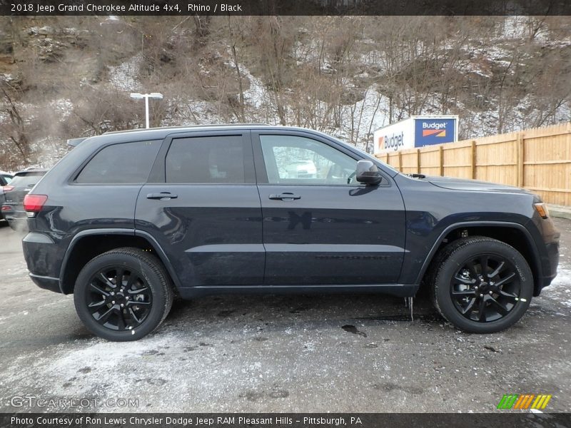 Rhino / Black 2018 Jeep Grand Cherokee Altitude 4x4