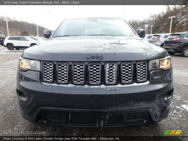 Rhino / Black 2018 Jeep Grand Cherokee Altitude 4x4