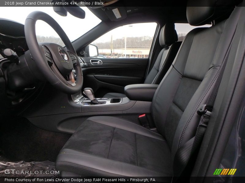 Rhino / Black 2018 Jeep Grand Cherokee Altitude 4x4