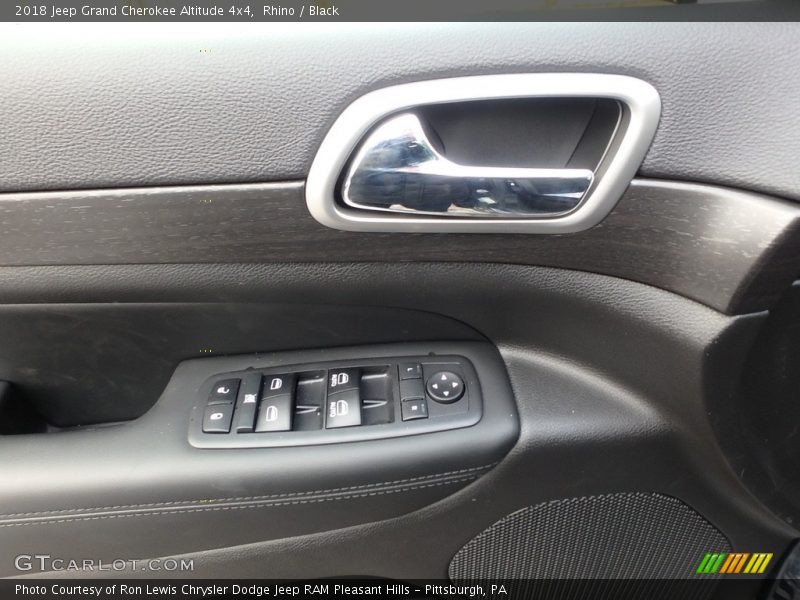 Rhino / Black 2018 Jeep Grand Cherokee Altitude 4x4