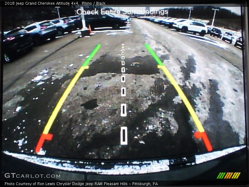 Rhino / Black 2018 Jeep Grand Cherokee Altitude 4x4