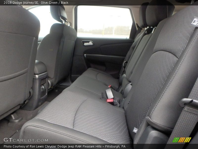 Olive Green / Black 2018 Dodge Journey SE