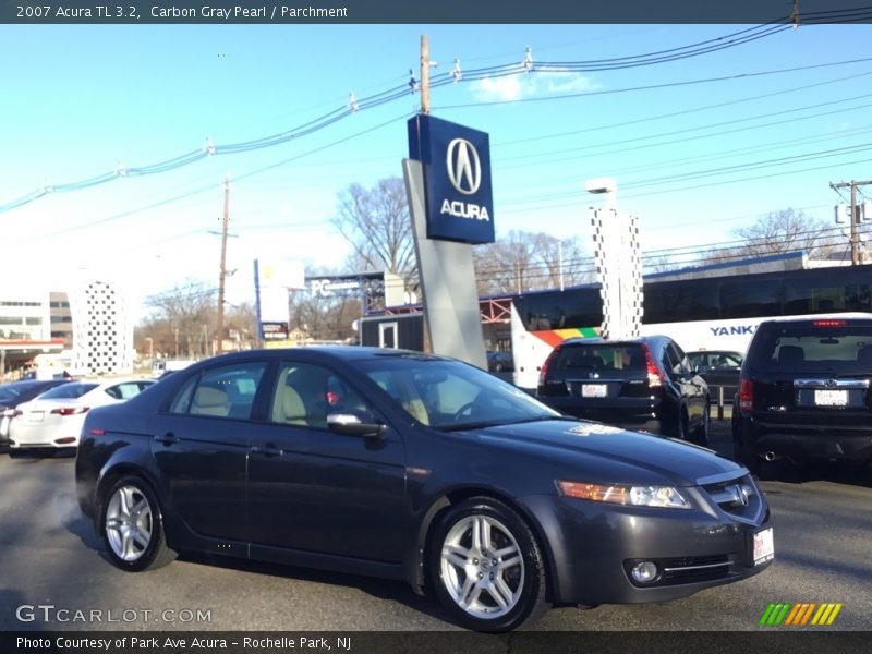 Carbon Gray Pearl / Parchment 2007 Acura TL 3.2