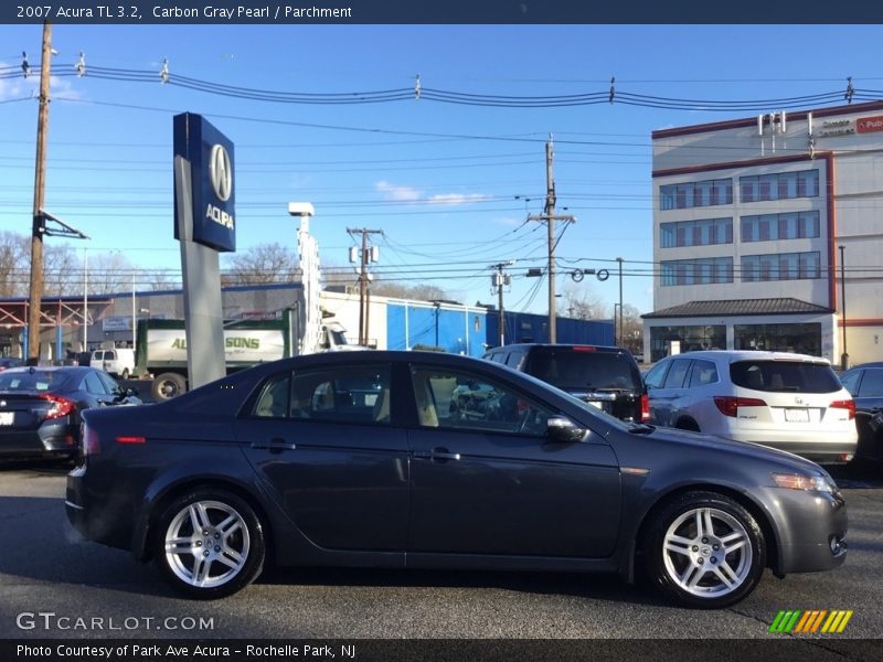 Carbon Gray Pearl / Parchment 2007 Acura TL 3.2