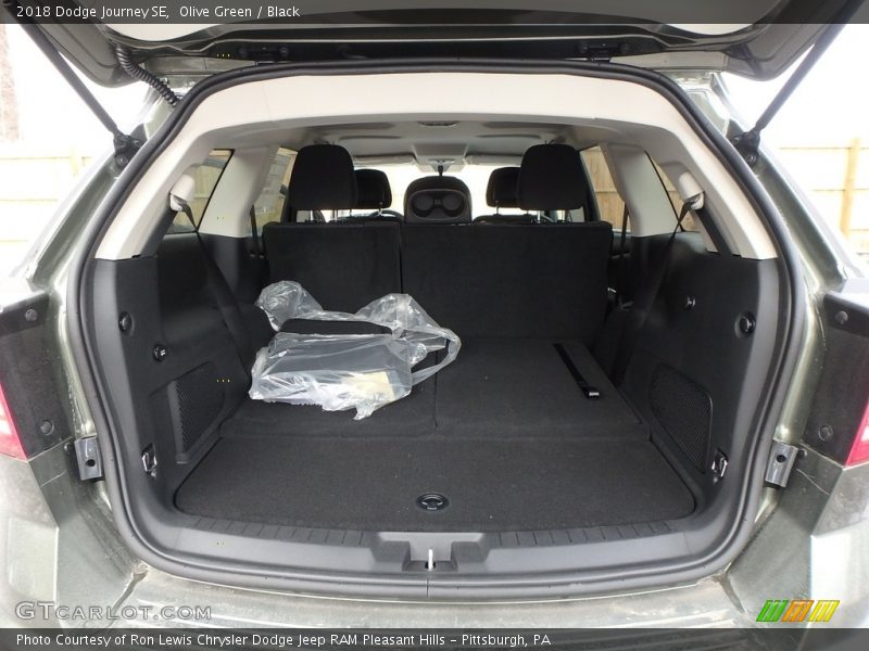 Olive Green / Black 2018 Dodge Journey SE