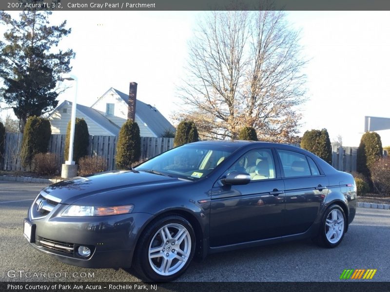 Carbon Gray Pearl / Parchment 2007 Acura TL 3.2