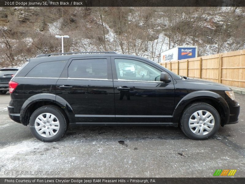 Pitch Black / Black 2018 Dodge Journey SE