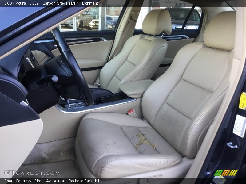 Carbon Gray Pearl / Parchment 2007 Acura TL 3.2