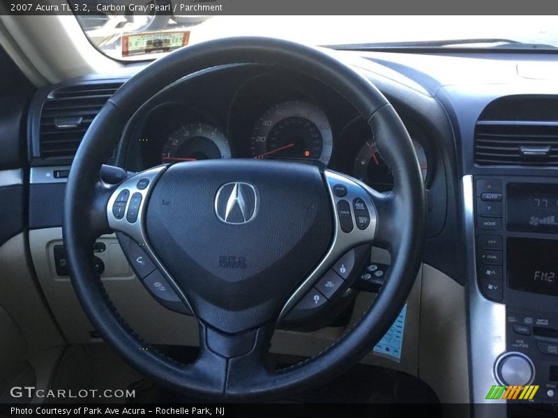 Carbon Gray Pearl / Parchment 2007 Acura TL 3.2