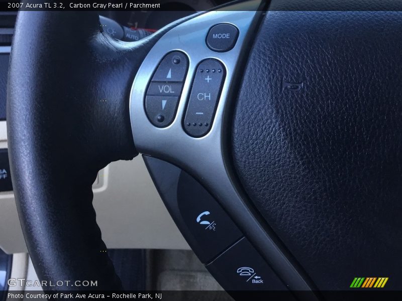 Carbon Gray Pearl / Parchment 2007 Acura TL 3.2