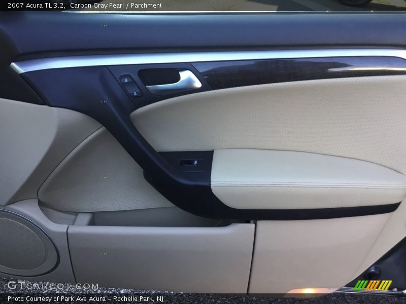 Carbon Gray Pearl / Parchment 2007 Acura TL 3.2