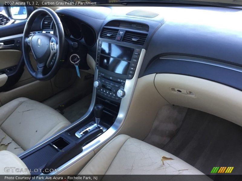 Carbon Gray Pearl / Parchment 2007 Acura TL 3.2