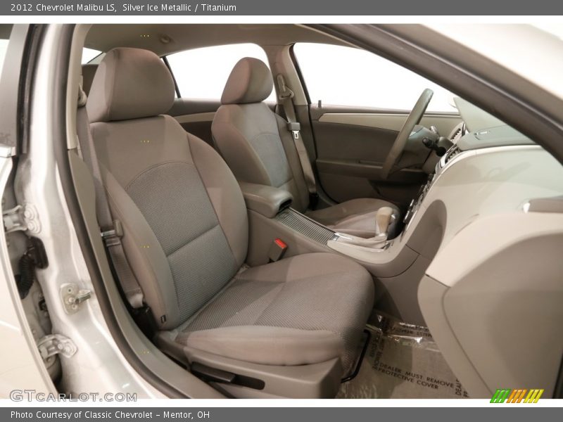 Silver Ice Metallic / Titanium 2012 Chevrolet Malibu LS