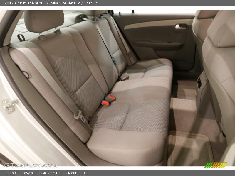 Silver Ice Metallic / Titanium 2012 Chevrolet Malibu LS
