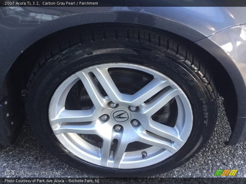 Carbon Gray Pearl / Parchment 2007 Acura TL 3.2